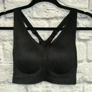 Soma Black Seamless Padded Bralette